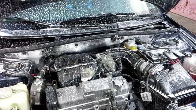Как правильно мыть двигателя на автомобиле Лада Гранта. смотреть онлайн