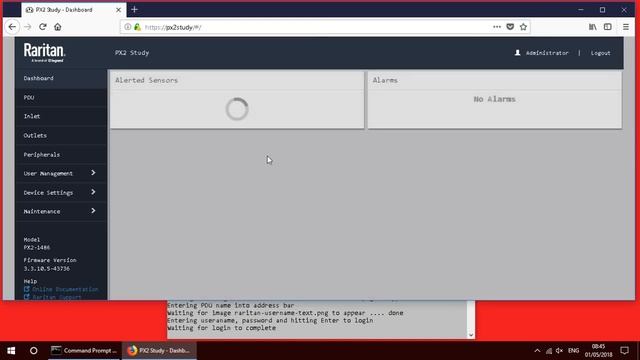 Setting Modbus parameters on a Raritan PDU смотреть онлайн