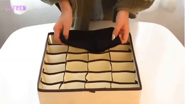 Lafred / Инструкция по сборке набора органайзеров для хранения 4 шт. / Хранение вещей