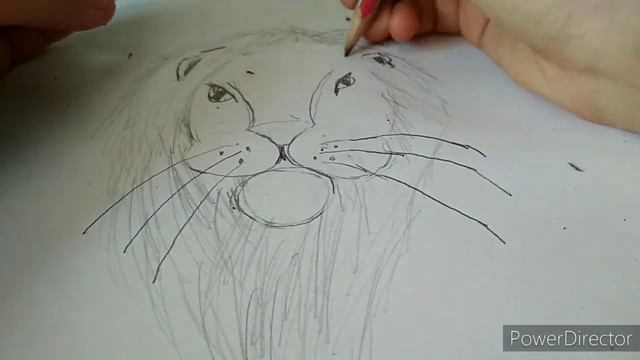 Как рисовать льва ?? смотреть онлайн