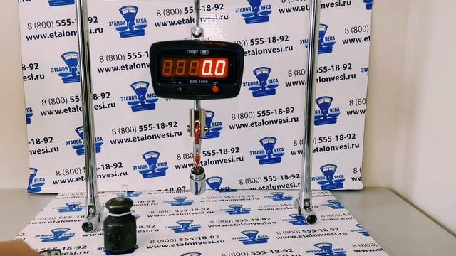 Крановые весы ВЭК-1000 смотреть онлайн