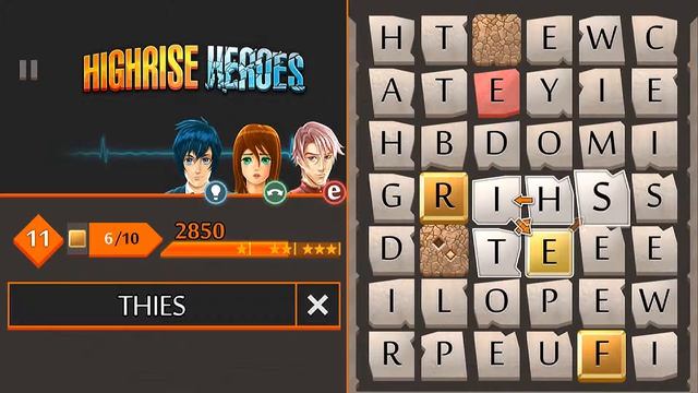 Highrise Heroes Word Challenge Gameplay смотреть онлайн