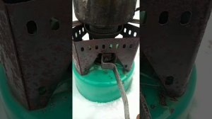 Тестируем Примус Шмель-2. Запуск и работа в зимних условиях