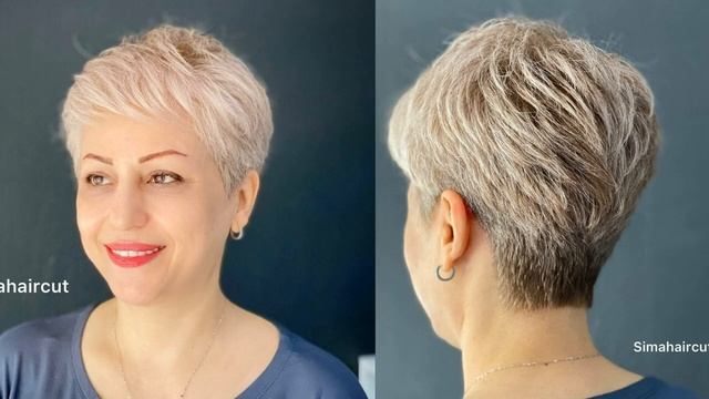 12 КОРОТКИХ СТРИЖЕК 2022 ДЛЯ ЖЕНЩИН 50-60 ЛЕТ С РАЗНЫХ РАКУРСОВ. смотреть онлайн