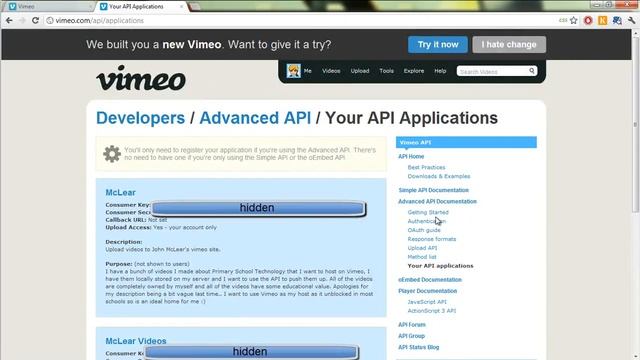 Vimeo upload using a PHP script and the API смотреть онлайн