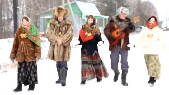 (Лук лучок) Снег-снежок Свадебное поздравление от друзей СашаНика 16.01.16 смотреть онлайн