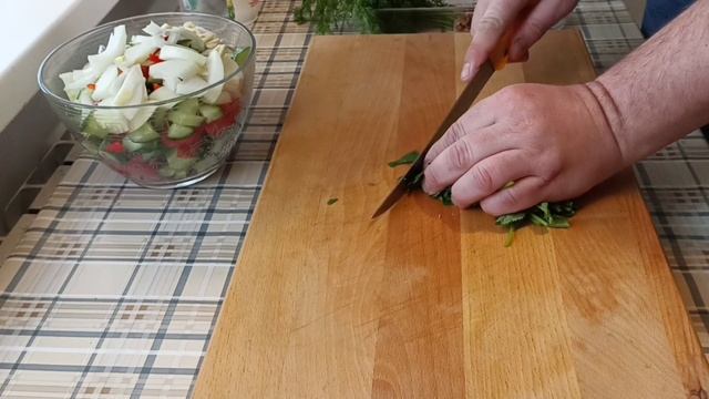 Салат по грузински