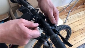 Замена тросика в горном велосипеде на переключателе