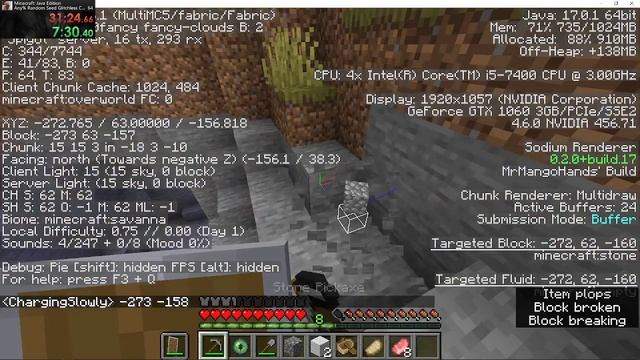 Minecraft Java Edition Any% Random Seed Glitchless Co-Op #1 смотреть онлайн