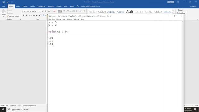 2. Python Basics in Sinhala (5. Bitwise Operators) смотреть онлайн