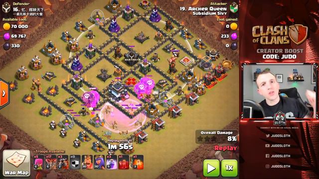 TH9 NO HERO STRATEGY! 3 Star with Low Level Heroes - Town Hall 9 Attack Strategy (Clash of Clans) смотреть онлайн