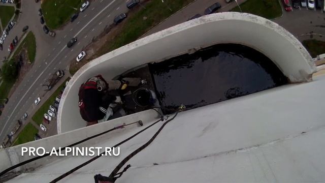 Гидроизоляция кровли балкона. Ремонт кровли на балконе. смотреть онлайн