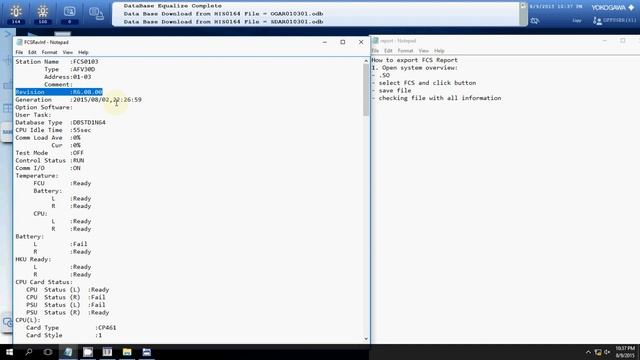 Centum VP Software Tips: How to export FCS report смотреть онлайн