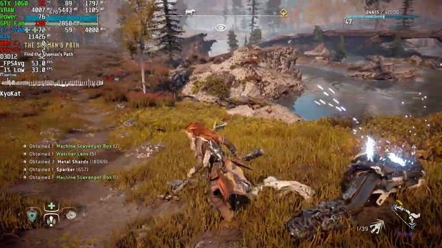 PC Horizon Zero Dawn (v 1.03 Update Patch Test) GTX 1060 60FPS Gameplay смотреть онлайн
