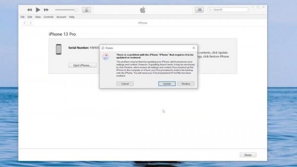 How to Fix An Unknown Error Occurred (1667) on iTunes [iOS 16]