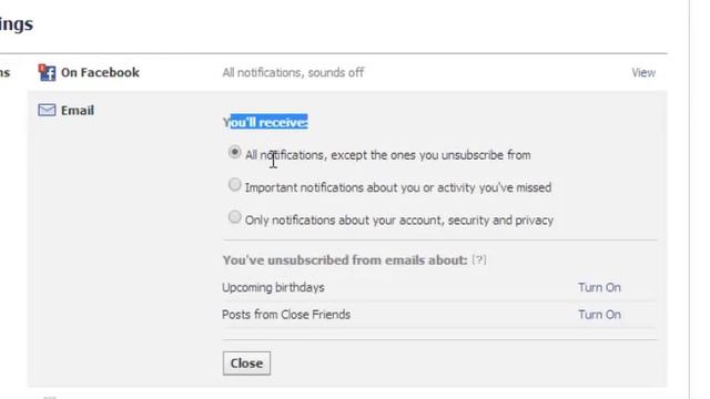 How To Stop/Block Email Notifications From Facebook смотреть онлайн