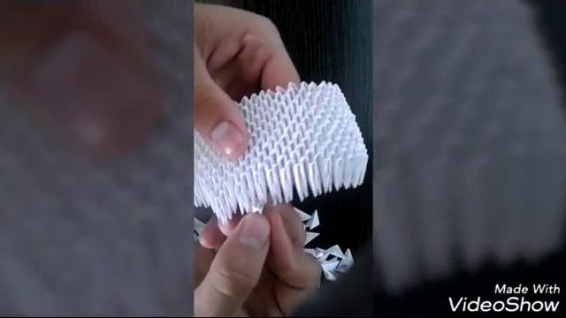 #1 ЛЕБЕДЬ ИЗ МОДУЛЕЙ! МОЛУЛЬНОЕ ОРИГАМИ