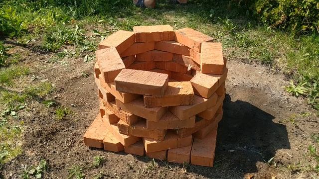 САМЫЙ ЛУЧШИЙ ТАНДЫР ИЗ КИРПИЧА СОБРАННЫЙ СВОИМИ РУКАМИ /СБОРКА ТАНДЫРА ПРОЩЕ ПРОСТОГО ЗА 5 МИНУТ