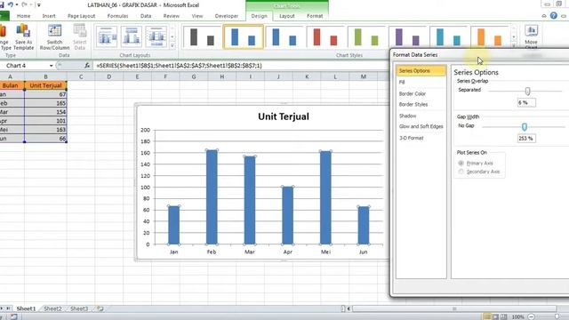 Membuat Grafik & Chart di Microsoft Excel (2022) смотреть онлайн