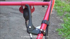 Мотоблок WEIMA WM 1100BE дизель (эл. стартер, аккум)  9л.с., РАЗБЛОКИРОВКА КОЛЕС, ВАЛ О/М, фрезы