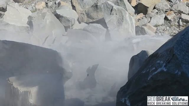 GeoBreak - Boulder Breaking Using Nxburst (LOW-Explosive Blasting) смотреть онлайн
