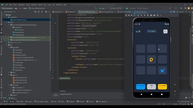 TicTacToe Game App in Android Studio | With Source Code | AndroidStudio | JAVA |2023|AndroidWithShi смотреть онлайн