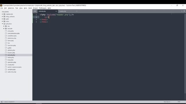 php fundamental tutorial bangla || php include function #17 смотреть онлайн