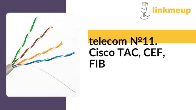 telecom №11. Cisco TAC, CEF, FIB смотреть онлайн