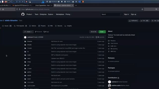 Oh My WebServer - TryHackMe - Metasploit Framework - Linux Capabilities - Docker Escape смотреть онлайн