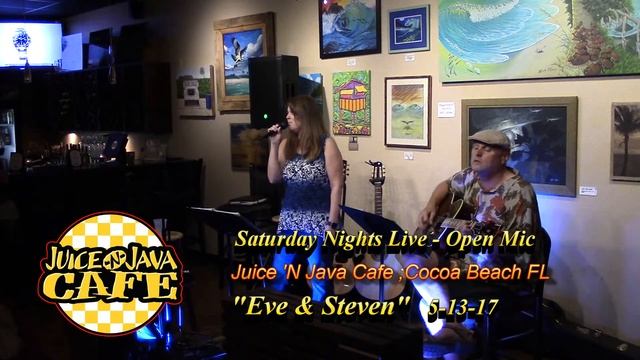 Eve & Steven @ Juice 'N Java Cafe Open Mic 5-13-17 смотреть онлайн