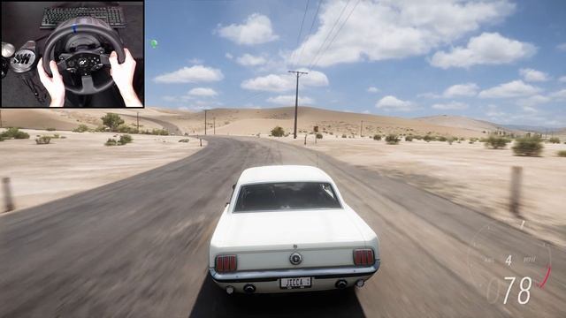 Rebuilding 1965 Ford Mustang GT - Forza Horizon 5 | Steering Wheel Gameplay смотреть онлайн