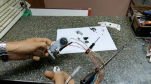 Разборка регулятора натяжения Janome 500