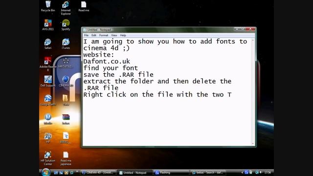 Tutorial: Add Fonts to Cinema 4D смотреть онлайн
