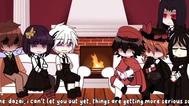 BSD react to Dazai ANGST short like chuuya 1 смотреть онлайн