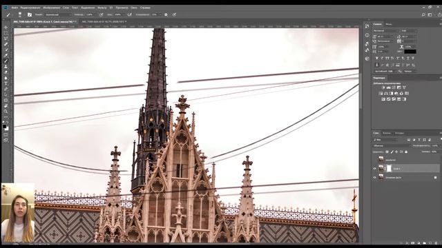 Как просто избавиться от проводов на фотографиях смотреть онлайн