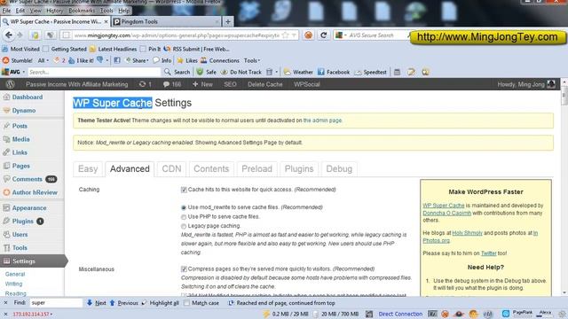 Speed Up Page Load Time With WP Super Cache Plugin - Configuration Recommended By Hostgator смотреть онлайн