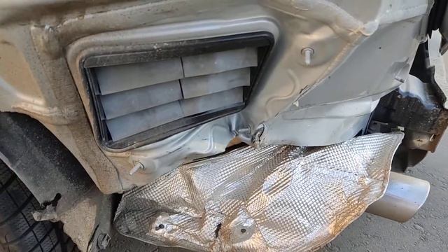 Кузовной ремонт БМВ Х3 после удара в заднюю часть! смотреть онлайн