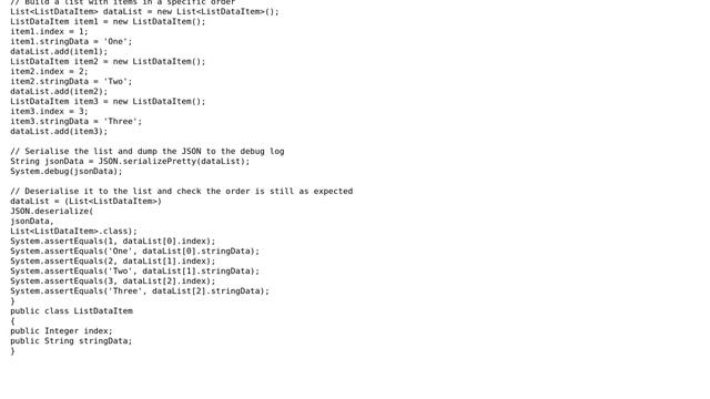 Salesforce: Prevent sorted list losing sort order after JSON.serialization (2 Solutions!!) смотреть онлайн