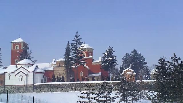 февраль, 2012 - Кралево - монастырь Жича-22 смотреть онлайн