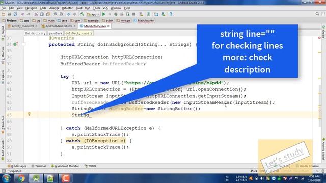 Android JSON (Data parsing tutorial bangla) смотреть онлайн