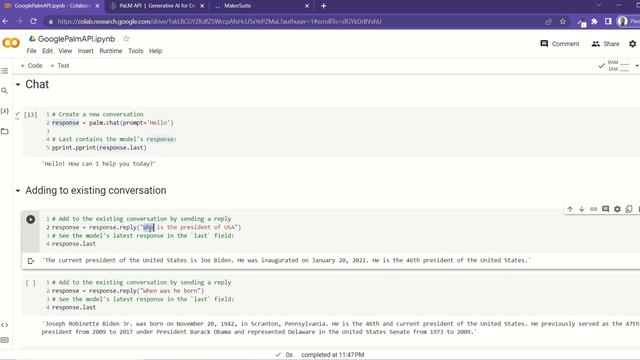 How to use PaLM2 models | PaLM API tutorial смотреть онлайн
