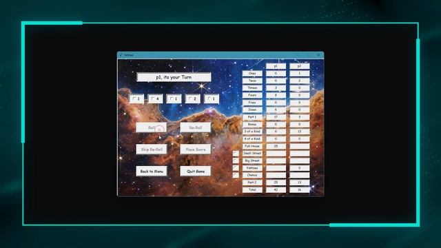 self made python game - "yahtzee" (tkinter) смотреть онлайн