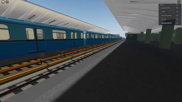 Roblox Automatic Moscow metro катаемся на Еж3 смотреть онлайн