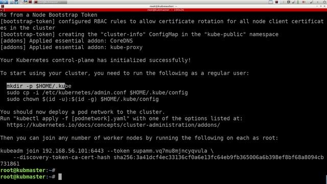 KUBERNETES - 5. INSTALLATION : KUBADM INIT, FLANNEL... смотреть онлайн