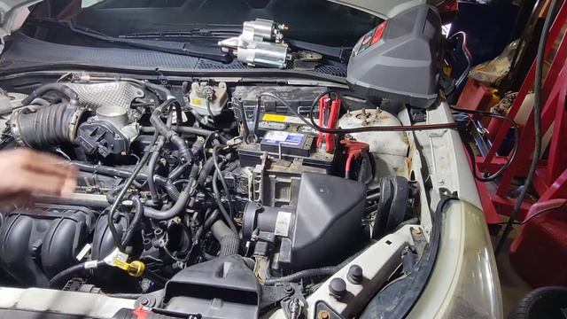 STARTER REPLACEMENT FORD FOCUS 2004-2011....Bad starter, battery keep dying over night. no start смотреть онлайн