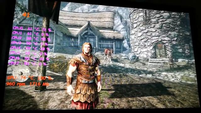 i7 3770/Palit GTX 660 - fps в The Elder Scrolls V Skyrim смотреть онлайн