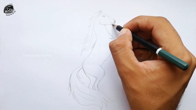 How to Draw Horse for Beginners 2020 | Horse Drawing with Pencil | Shading | Drawing Step By Step смотреть онлайн