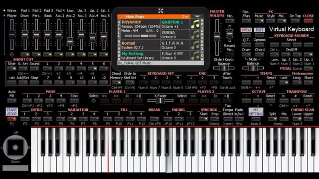 Rufeti Reqsi - KORG PAX4 - Azeri PC смотреть онлайн