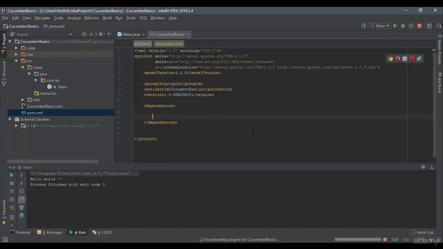 Selenium Cucumber Java BDD Framework 1 2021 - Cucumber Selenium Tutorial-LEC #03 смотреть онлайн