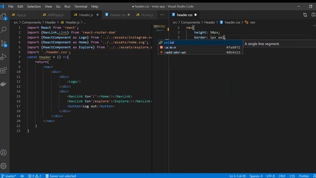 React Tutorial 16 - Build A Header Component + Using the NavLink Components to Navigate to a Route смотреть онлайн